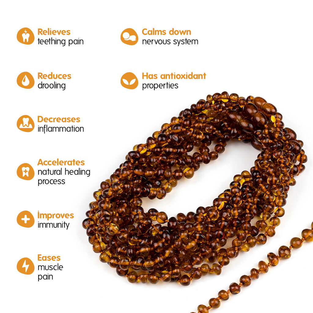 Elegance of Authentic Baltic Amber Necklaces from Europe | Amber gemstone  beads – Amberizon